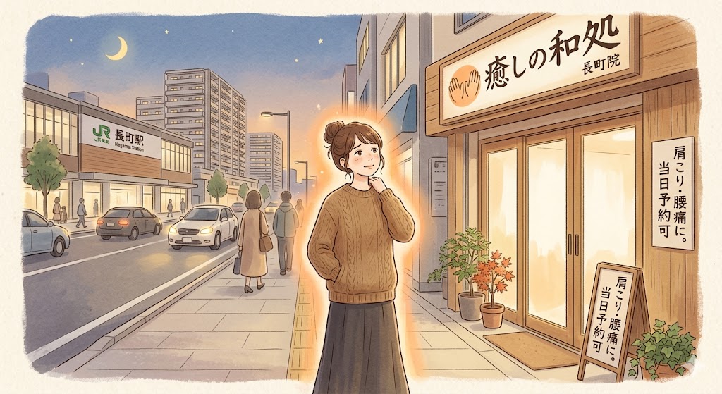 長町駅 肩こり マッサージでお悩みの女性|整体院dolmil